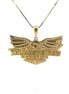 Thunderbirds 14K Yellow Gold Pendant